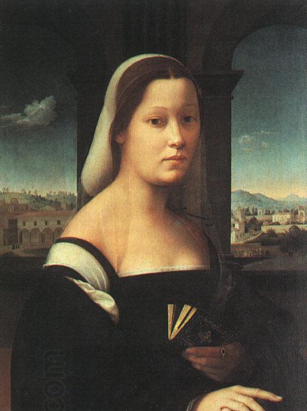 BUGIARDINI, Giuliano Portrait of a Woman, called The Nun China oil painting art
